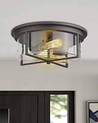 Find flush mount ceiling lights at wayfair. Zeyu Flush Mount Ceiling Light 14 Inch Farmhouse 2 Light Ceiling Lighting Fixture For Hallway Kitchen Oil Rubbed Farmhouse Goals