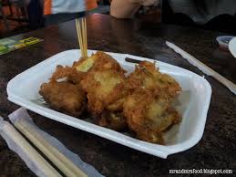 Fried Tofu Beancurd In Kuching Food Kuching Food Food Blog
