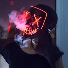 Light Up Mask Led Mask Rave Mask Festival Mask Thelightupmask
