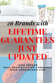 Kohl's® and kohl's brand names are trademarks owned by kin, inc. Lifetime Warranty Review Of Products Guaranteed For Life Just Updated 2021