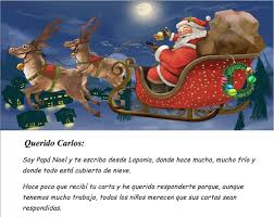 Carta para el dia del padre. Haz Tu Propia Carta Personalizada Para Que Papa Noel Responda A Los Ninos