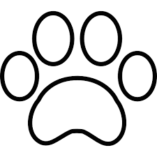 White Paw Print Free Vector Icons Designed By Freepik Paw Patrol Birthday Paw Print Paw Patrol Cartoon