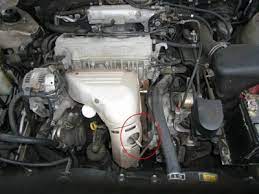 Where is the oxygen sensor bank 1 sensor 1 located on the toyota camry 2003. Oxygen Sensor Based On Web Information 1997 Toyota Camry Le V6 3