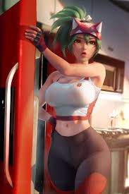 Sakimi chan - Kiriko wants her donut (overwatch) • Free Porn Comics