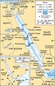Red Sea Map Red Sea Sea Map Geography Map