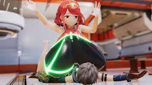 Breast Expansion] Pyra in the Lab Room - YouTube