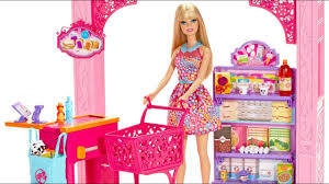 Barbie Market Alisverisi Yapiyor Youtube