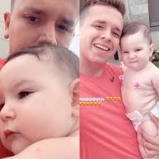 El cantante MAYKEL comparte más fotos junto a su bella sobrina #Noah. ¡Dale  muchos ❤️, a la imagen!,