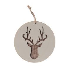 4 Diy Wood Linen Deer Head Ornament By Artminds Michaels Christian Ornaments Wood Christmas Ornaments Wood Slice Ornament