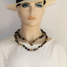 Ashley Pittman “Haba Horn” Long Bead Necklace Necklaces