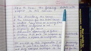 Your street address city, state, zip code date of letter contact name contact title company name Enquiry Letter Class 12 Formal Invitations Replies Class Xii Advanced Writing Skills English Core Ncert