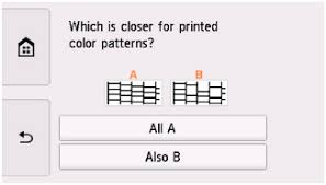 Allerdings sind da im bild horizontal streifen. Canon Pixma Handbucher Ts8300 Series Uberprufen Des Dusentestmusters