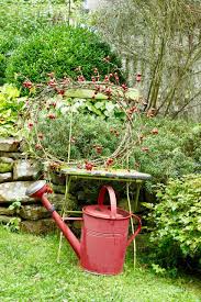 Hagebuttenkranze Karin Urban Naturalstyle Diy Gartendekoration Garten Gartendekoration