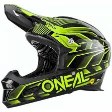 O 039 Neal Fury Rl Mips Fullface Helm Gr L 59 60 Cm Schwarz Gelb In 2020 Downhill Helm Mtb Helm Downhill Mountainbike
