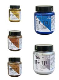 Specially Formulated For Use With Elichem Resins This Collection Of 5 Colors Allows You To Add Metallic Colors And Sw Resin Art Resin Supplies Resin Furniture