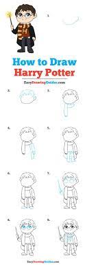 The novels chronicle the lives of a young wizard, harry potter. How To Draw Harry Potter Really Easy Drawing Tutorial Harry Potter Drawings Easy Harry Potter Art Drawings Drawing Tutorial Easy