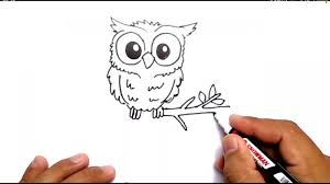 Cukup simple untuk membuat sketsa gambar ini. 12 Gambar Burung Hantu Mudah Richa Gambar