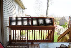 See some other porch skirting ideas too. A Lattice Privacy Fence Made From Vinyl Lattice Panels
