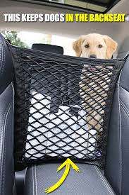 Backseat Pet Barrier Video Pet Barrier Car Gadgets Car Seats