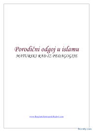 U islamu majka u snu donosi pomoć, spas, velikodušnost i razumijevanje u teškom vremenu. Porodicni Odgoj U Islamu Seminarski Rad Pedagogija Maturalni Radovi Predlog Konstruktivisticka Pedagogija Docsity