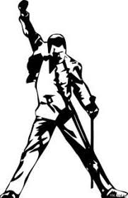 Maybe you would like to learn more about one of these? Silhouette Freddie Mercury Painting Painting Inspired