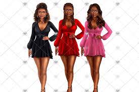 Download Black Woman Clipart Black Girl Sublimation Design 687081 Sublimation Design Bundles