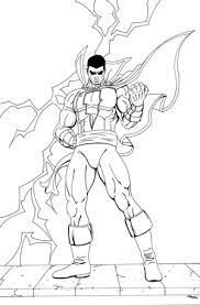 Marvels thor holding hammer coloring page. Captain Marvel Coloring Pages