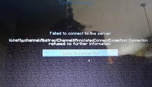 Io Netty Channel Abstractchannel Annotatedconnectexception Connection Refused No Further Information Error On Minecraft Tech Exel Most pages take several minutes to load.