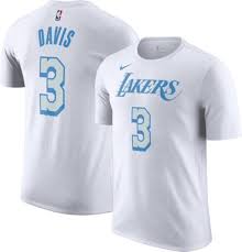 It has become something of a yearly tradition to look forward to what each franchise will do to their jersey lineup to express the culture of their home. Nike Men S 2020 21 City Edition Los Angeles Lakers Anthony Davis 3 Cotton T Shirt Dick S Sporting Goods