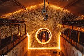 Image result for light graffiti steel wool