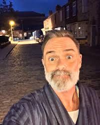 Surely there's nothing more exciting than a middle aged fictional vicar in  stripy pyjamas