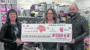 El comercio de Tudela entrega dos cheques-regalo de 500 euros