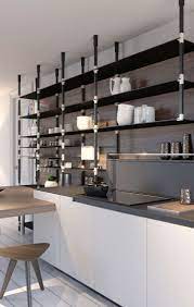 flexibles kuchenregal system trackbyvolumek track volumek kessebohmer kuchenregal kitcheninterior kitchen kuchen design moderne kuchenideen moderne kuche