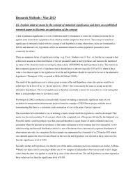 Validity and reliability in quantitative research pdf. Concept Of Statistical Significance On Research Statistical Hypothesis Testing P Value