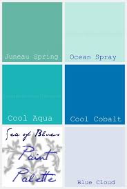 Blue Cloud Glm17 Glidden Cool Cobalt Glb03 Glidden Cool Aqua 2056 40 Benjamin Moore Juneau Spring Blue Paint Palette Paint Palette Beach Color