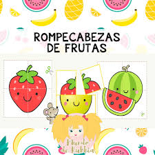 Rompecabezas De Frutas Mundo De Rukkia Aprender de una forma divertida a los colores para preescolar y primaria. rompecabezas de frutas mundo de rukkia