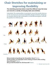 Image Result For Chair Exercises For Seniors Pdf Chair Yoga Chair Exercises Stretching Exercises
