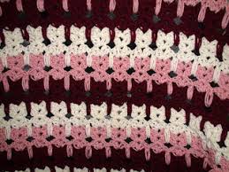 Free afghan cross stitch patterns. Patterns Cross Stitch Pattern Cat Afghan Arts Crafts Sewing