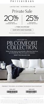 You should not miss any special offers of pottery barn. Pottery Barn December 2020 Coupons And Promo Codes
