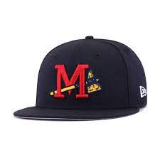 Mississippi Braves Navy New Era 59fifty Fitted