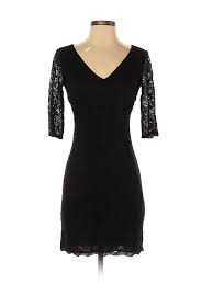 Details About Banana Republic Factory Store Women Black Casual Dress 00 Petite