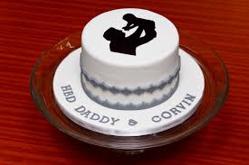 Joint Birthday Cake For Mother And Daughter Father And Son Silhouette Cake Birthday Cake For Father Birthday Cake For Son Happy Birthday Cakes