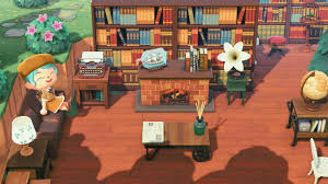 Coffee Shop Library Animal Crossing New Horizons Animal Crossing Cafe Animal Crossing Coffee Animal Crossing Game