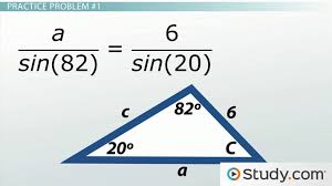 Round your answers to the nearest tenth. Law Of Sines Definition And Application Precalculus Class Video Study Com