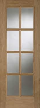 We offer regural interior doors with many color finishings, types of glass, sizes, flush and panel. 6 Panel 8 Light Oak Rm Internal Doors
