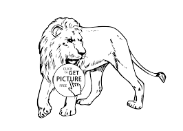 They are free and easy to print. Lion Coloring Pictures To Print Novocom Top