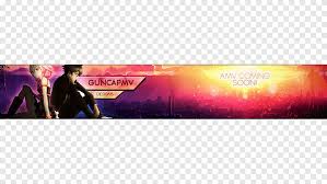 Anime music video desktop fan art, youtube banner, purple, text, manga png. Youtube Banner Png Images Pngegg