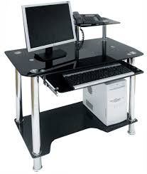 Beta Simple Dark Glass Modern Computer Desk Glass Computer Desks Best Home Office Desk Black Glass Desk