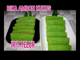 Sekarang, mari kita coba buat bika ambon sendiri di rumah. 41 Bika Ambon Kukus Irit Telur Youtube