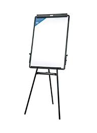 Shop Deli Flip Chart Board With Stand White Black Online In
